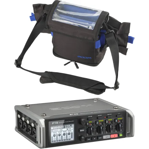 ZOOM F4 MULTI TRACK FIELD RECORDER 9