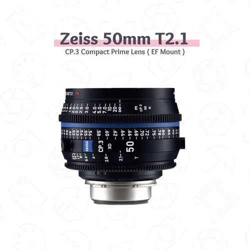 Zeis CP.3 50mm T2.1 Cine Lens EF Mount
