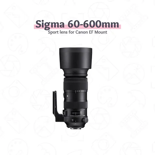 Sigma 60-600mm F4.5-6.3 DG OS Sport EF for canon