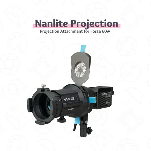 Nanlite Projector Mount for Forza 60 and 60B LED Monolights (19°)