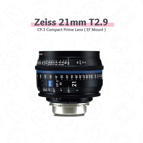 Zeis CP.3 21mm T2.9 Cine Lens EF Mount