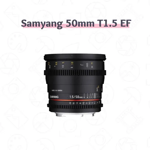 Samyang 50mm T1.5 Cine Lens EF Mount