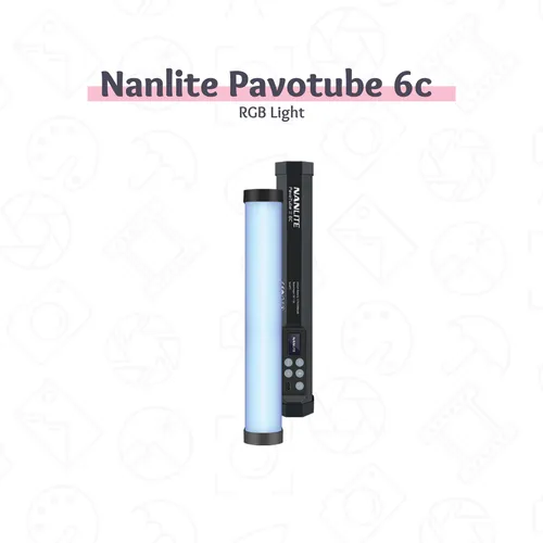 Nanlite Pavotube 6c RGB LED light