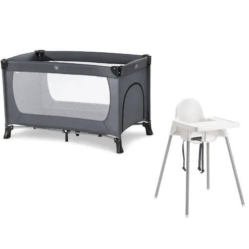 Travel cot and high chair package