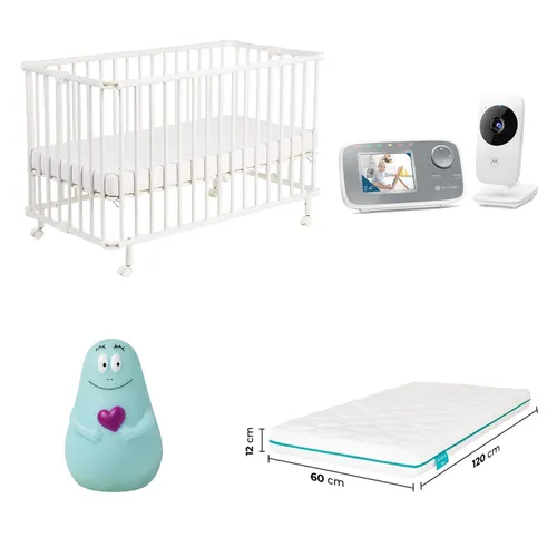 Sleepy time wooden cot package