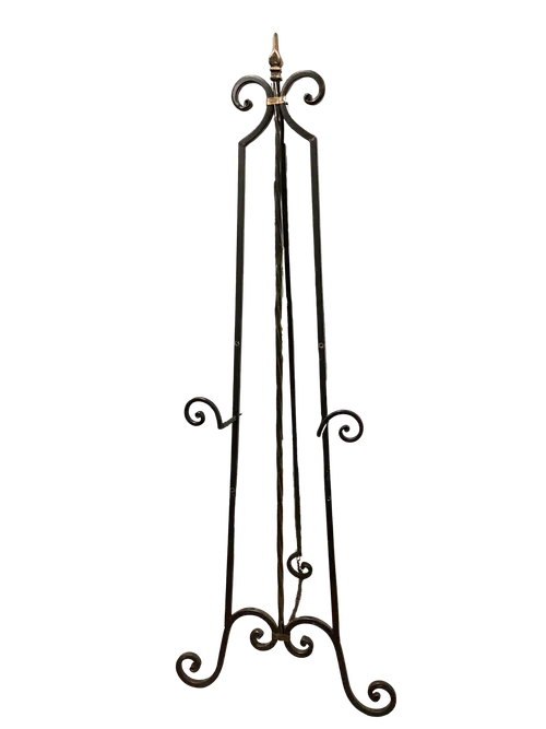 Black Iron Easel 8