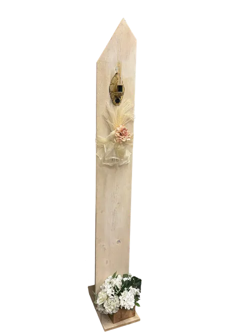 Whitewashed Pine Sconces