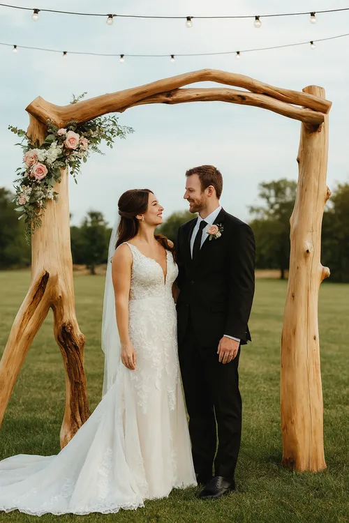 Wooden Tree Arch