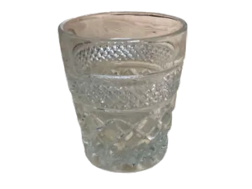 Cut Glass 3.5 Inch Votive Style 2 