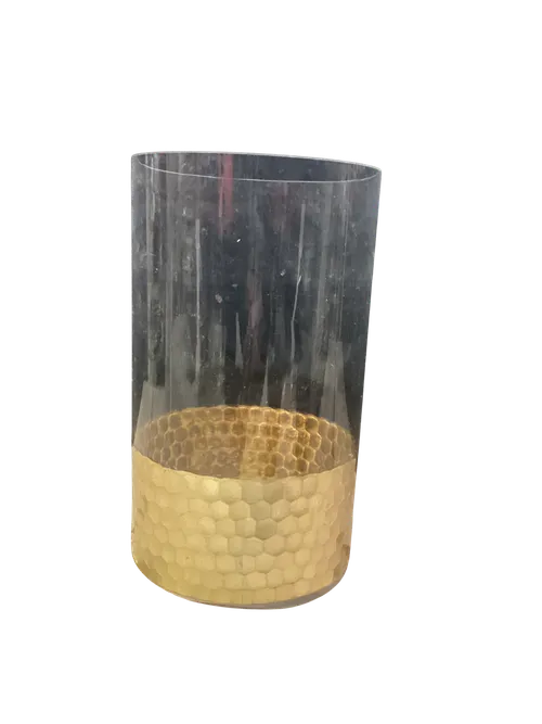 Glass Cylinder Honeycomb Design (10 inch)