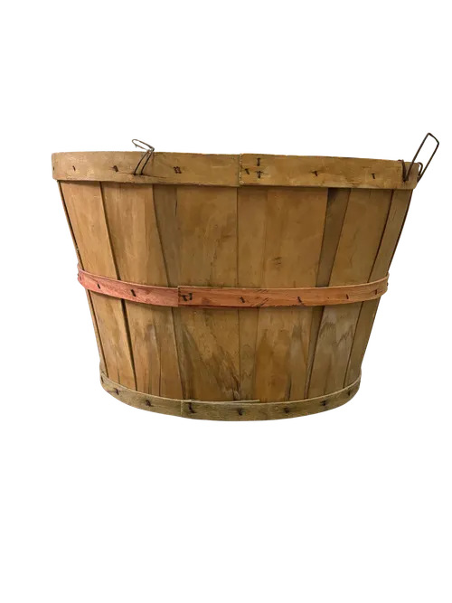 Wood Bushel Basket