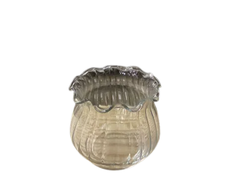 Clear Glass Bowl Votive