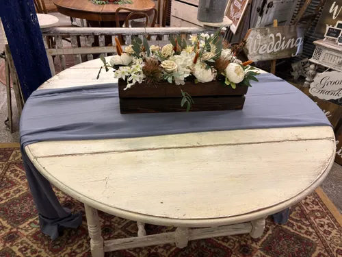 Dusty Blue Chiffon Table Runners