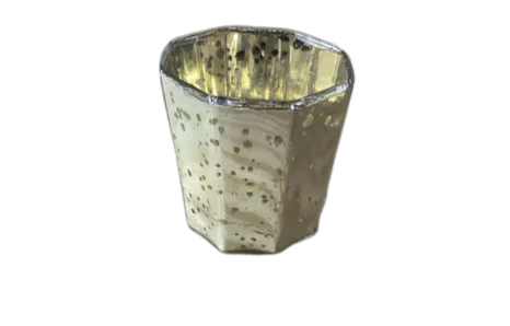 Silver Mercury Votive Pattern 3 