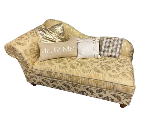 Gold Fainting Couch