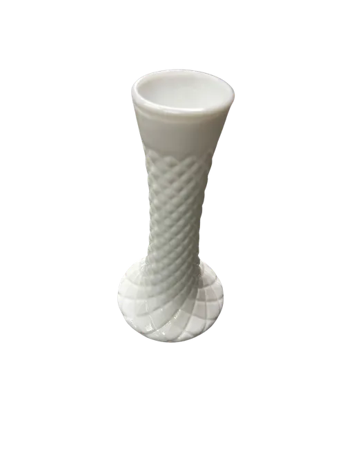 Milk Glass Vase Style 1