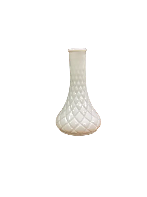 Milk Glass Vase Style 9 (6 inch)