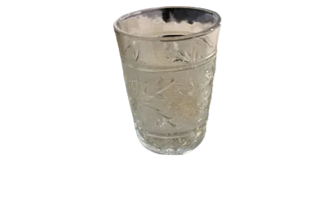 Cut Glass 4 Inch Daisy Votive 