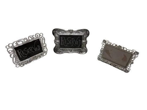Assorted Silver 4 x 6 Frames