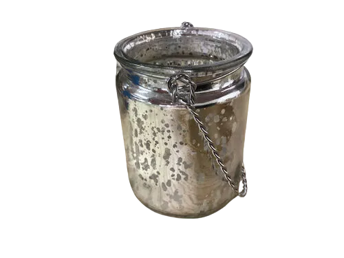 Hanging Silver Mercury Votives 