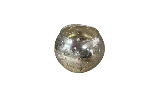 Silver Mercury Votive globe 