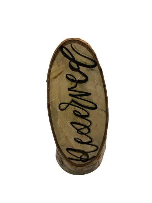 Reserved Birchwood Table Sign