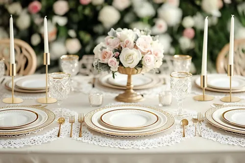 French Gold Candlesticks