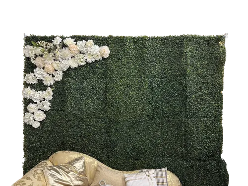 Greenery Wall (Flowers customizable)