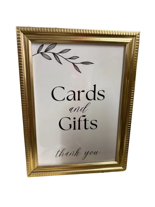 Cards & Gifts sign 6