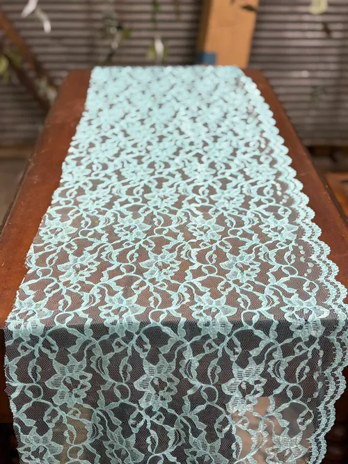 Columbia Blue Lace Runner (59 inch)