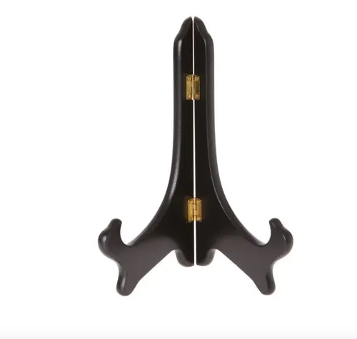 Hinged Wooden Black Easel 6