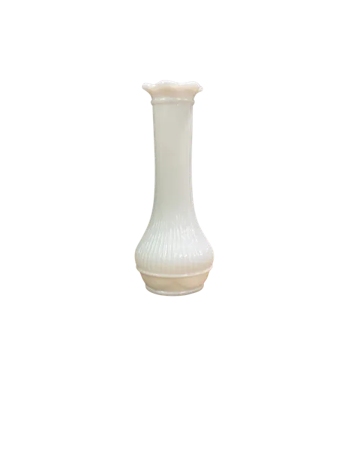 Milk Glass Vase Style 10 (6 inch)