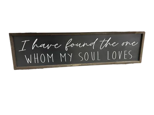 I Have Found the One Sign