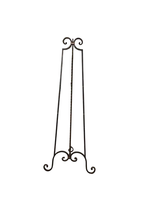 Black Iron Easel 12