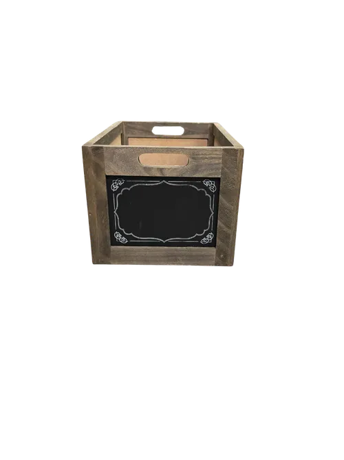Crate w/ Chalkboard