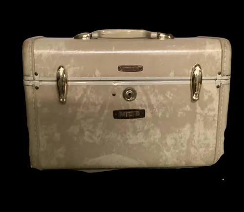 Vintage Hard Shell Train Case