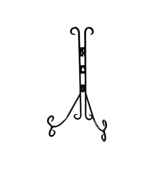 Black Iron Folding table-top Easel 7