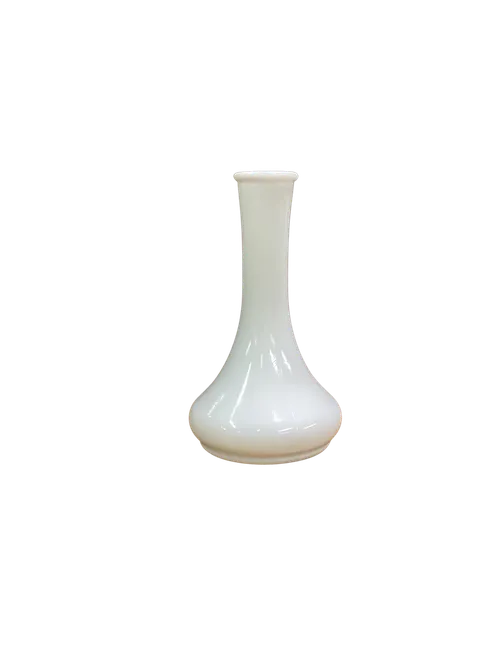 Milk Glass Vase Style 14 (6 inch)