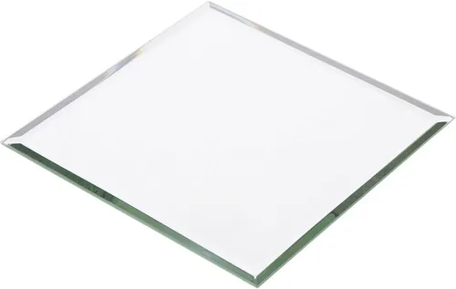 8” square mirror