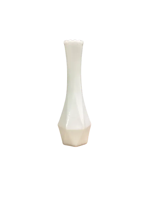 Milk Glass Vase Style 16 (9 inch)