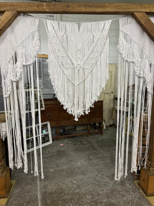 Macrame Wedding Arch Arbor