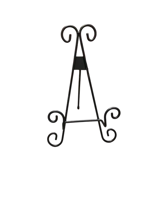 Black Iron table-top Easel 7