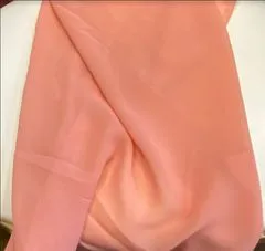 Antique Peach Chiffon Table Runners