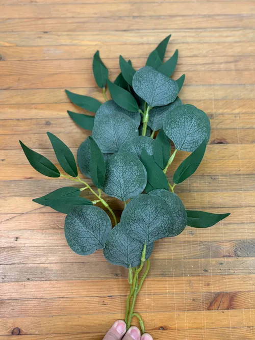 Eucalyptus with Ruscus Pieces