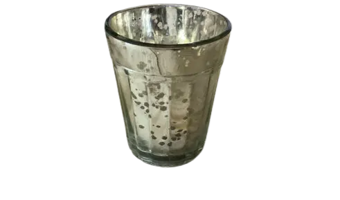 Silver Mercury Votive Pattern 4