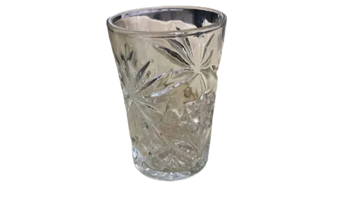 Cut Glass Votive 4.5 Inch 