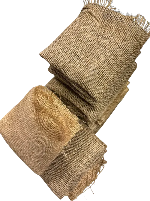 Burlap Table Centers