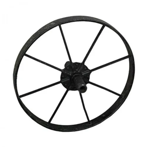 Vintage Iron Wagon Wheel