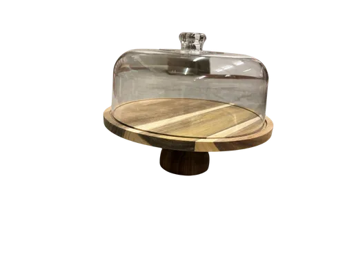 Wood Cake Stand