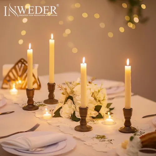 Wood Candlesticks